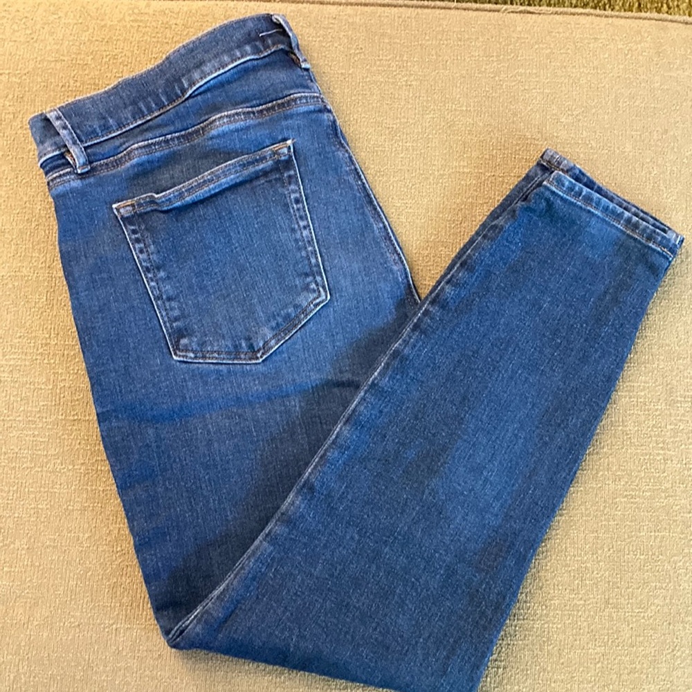 LOFT Skinny Slim Pocket Jeans Women’s 14 or 32 Classic Blue Jeans 👖